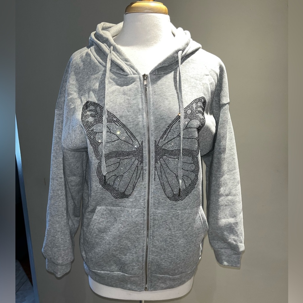Butterfly Zip-up Hoodie